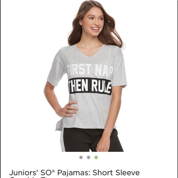 “First Nap Then Rule” Tee - Picture 1 of 1